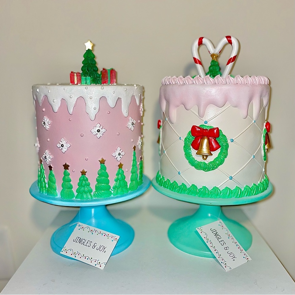 jingles & joy 2 christmas cakes